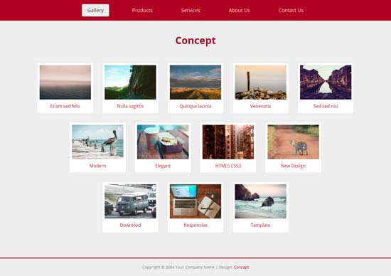 Concept-Free-Responsive-Template