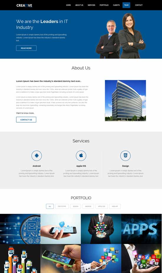 Creative-Free-Responsive-html5-Business-Template
